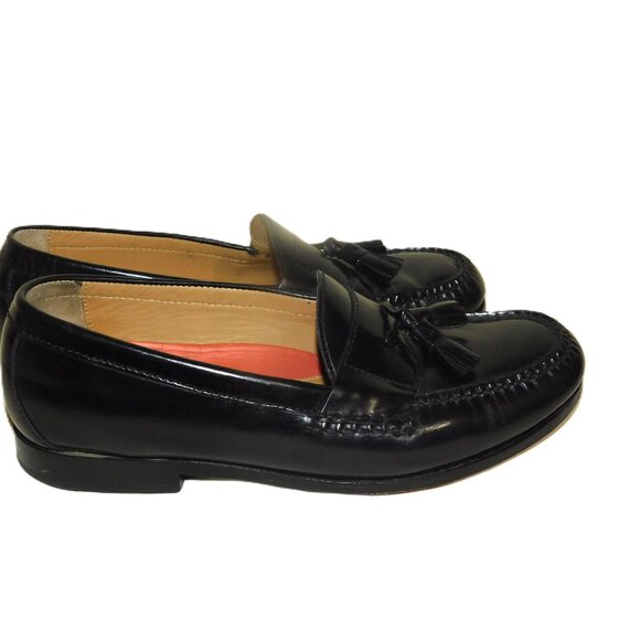 Cole Haan Leather Slip On Tassel Loafers Men\'s Size 8 1/2W main image 6